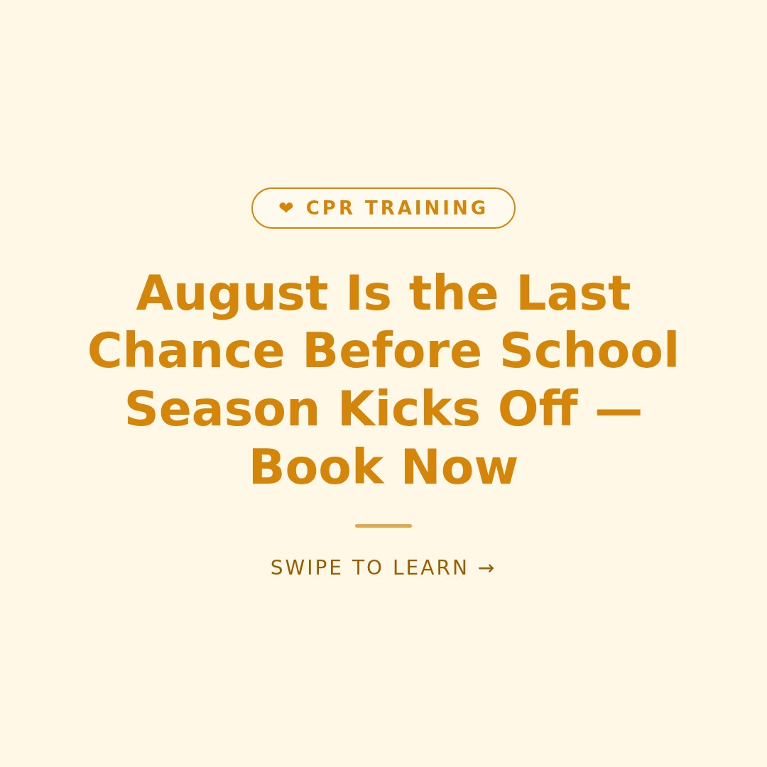 August Is the Last Chance Before School Season Kicks Off — Book Now