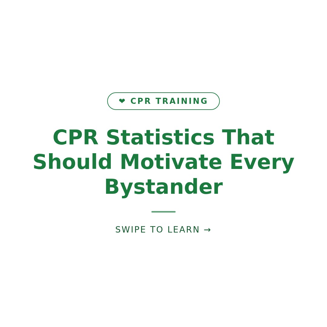 CPR Statistics That Should Motivate Every Bystander