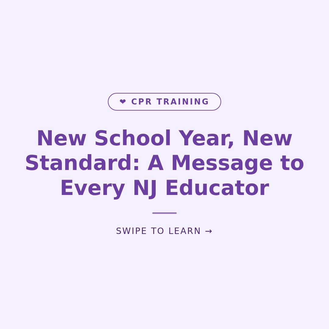 New School Year, New Standard: A Message to Every NJ Educator