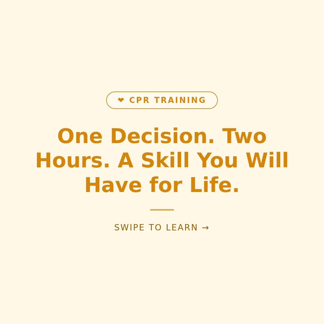 One Decision. Two Hours. A Skill You Will Have for Life.