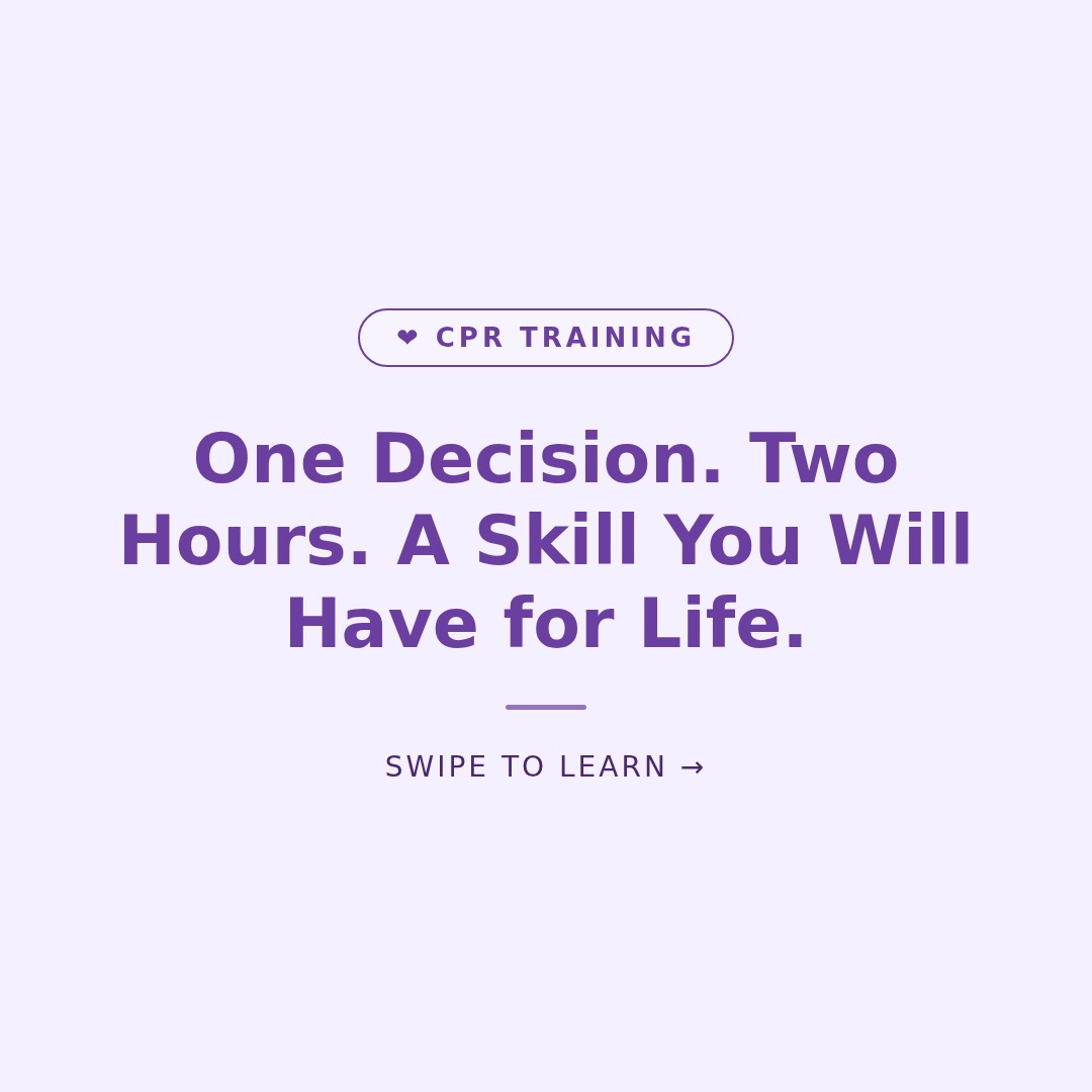 One Decision. Two Hours. A Skill You Will Have for Life.
