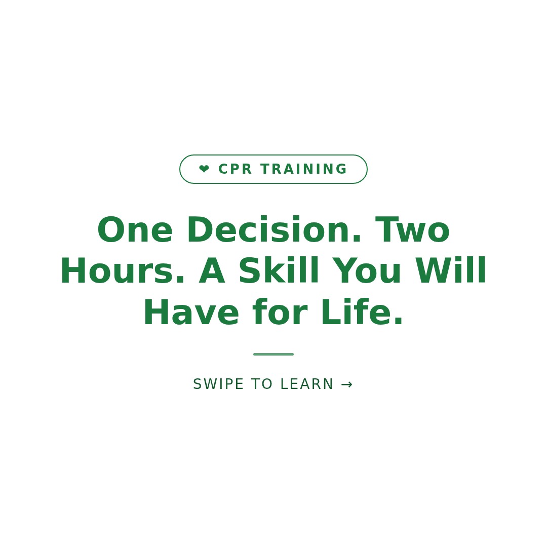 One Decision. Two Hours. A Skill You Will Have for Life.