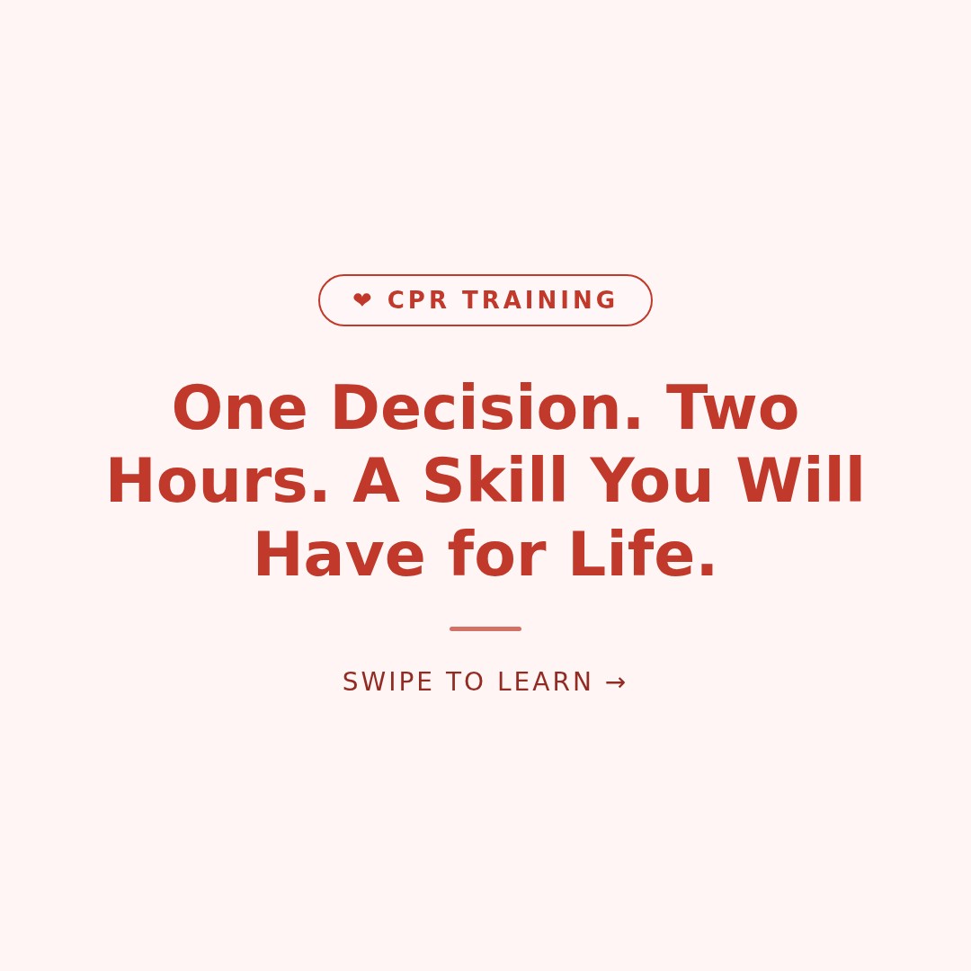 One Decision. Two Hours. A Skill You Will Have for Life.